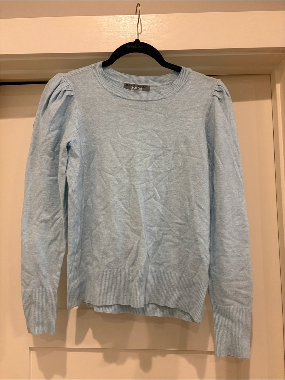 Light Blue Long Sleeve Sweater